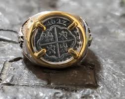 Atocha 1622 Ring Galleon Crossbones Pirate Collection - Etsy