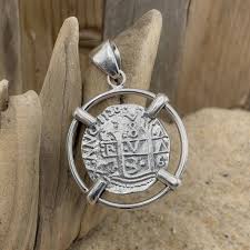 Charles Albert® Alchemia - Silver Doubloon Pendant ...