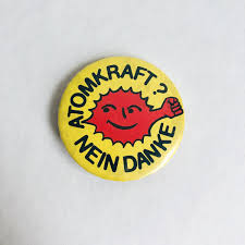Original "nuclear POWER? NO Thanks" Button From the 80s ...