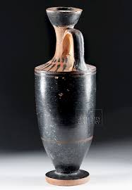 Greek Attic Black-Glazed Lekythos sold at auction on 10th ...