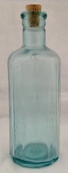 Vtg Aqua Green Glass Tonic 12 Sided Bottle Atwoods Jaundice ...