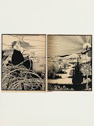 HD. illustration for Der judische Mai, by Ephraim Moses ...