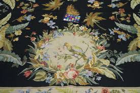 French Aubusson Design Rug 5'11'' X 9'0" | Chairish
