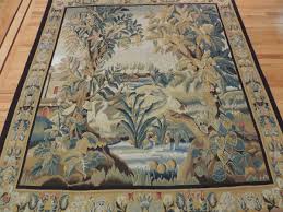 6x9 French Tapestry Oriental Area Rug Wall Hanging Birds ...
