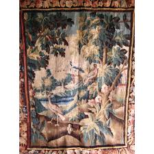Aubusson Verdure Tapestry Birds and Cheery Trees Circa 17 ...