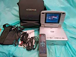 Audiovox VBP4000 DVD Player, Case, Cables,Manual,Remote ...