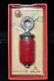 Vintage Red Audubon Bird Call with Complete Original Box and ...