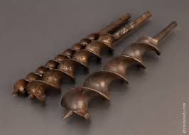 Set of Three 12 Inch Boring Machine Bits Sharpened - 116569 ...