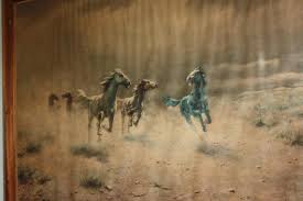 Sold at Auction: August Albo, Framed August Albo "Free as ...