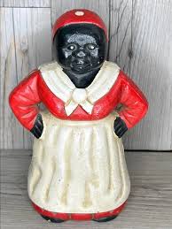 Vintage Cast Iron "Mammy" coin bank · Whatnot: Shop, Sell ...
