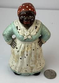 Sold at Auction: Antique c. 1920 Hubley Cast Iron Black ...