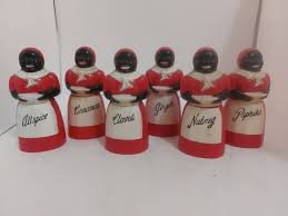 Aunt Jemima Spice Set of 6 From 1950's - Etsy