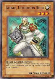 Aurkus, Lightsworn Druid - Light of Destruction - YuGiOh ...