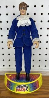 Vintage 1998 AUSTIN POWERS COLLECTIBLE TALKING DOLL Fully