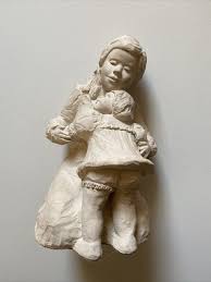 Austin Sculpture Bright Eyes Collection "Mother's Day" 1989 ...