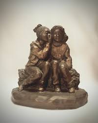Austin Sculpture Ecila African American Children Girls 1996 ...