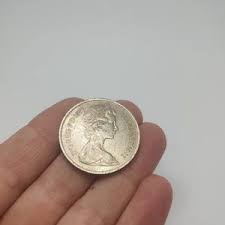 Vintage 1977 UK 10 New Pence Coin: Elizabeth II Collectible ...