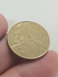 1988 BELGIUM 5 francs french five 5F KM# 163 Baudouin I ...