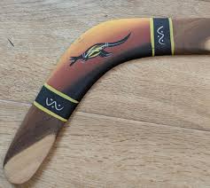 Vintage Original Australian Boomerang by Brigalow 14" - Etsy