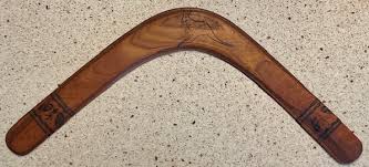 Aussie Souvenir Boomerang - Boomerang Man