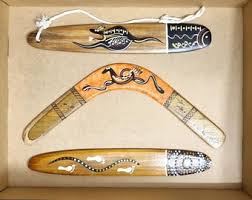 Burnt Art Design - Orange Emu Kangaroo - Aboriginal ...