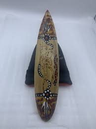 Wood Mini Decorative Surfboard 8' Decor Beach Life X1 | eBay