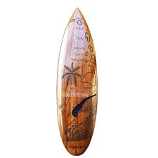 Wooden surfboard carving, handcarved from Teak wood | Bali ...