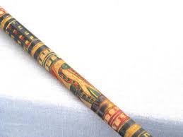 Carved Folk Art Wooden Cane, Colorful Walking Stick, Mexico ...