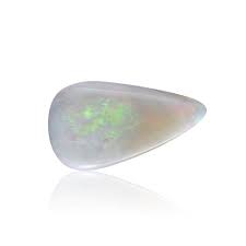 Peachy Pink and Green Cabochon, Double Sided Opal ...
