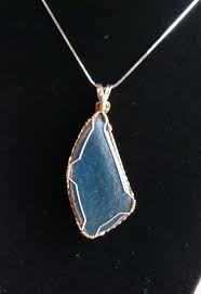 Vintage Fordite Wrapped in Gold Fill and Argentium Silver ...