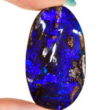 34.7ct Natural Boulder Opal Winton Electric Blue
