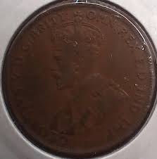 Rare AUSTRALIAN PENNY 1925 Fine+ 6 Pearls A Nice Example - Etsy