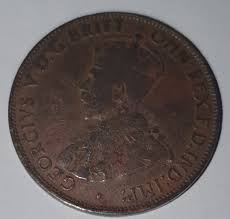 Coins Australia Pre-Decimal 1925 HALFPENNY DIE CRACK | eBay Australia