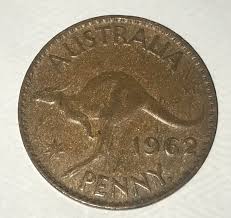 Australia 1962 Penny Coin #sn598 | eBay
