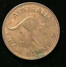 1964 Half Penny a/UNC Australia Pre Decimal Coin | eBay Australia