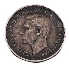 3 Pence - George VI Portrait of King George VI facing left ...