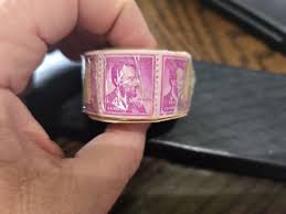 Abraham Lincoln 4 cent stamps purple Sealed Roll Rare!! 500 Stamps RARE All MINT | eBay