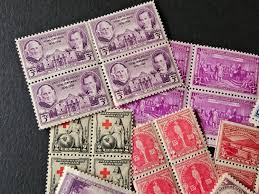 Group of 1930s Unused US Postage Stamps - Etsy