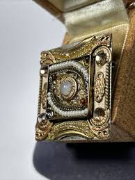 Designer Adaya Multicolor Beaded Square Design Brooch- Read | eBay