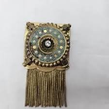 WL Walter Lampl | Jewelry | Vintage Wl Walter Lampl Chain Fringe Tassel Brooch | Poshmark