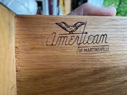 Midcentury Two-Drawer Nightstand | Chairish