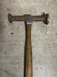 Vintage Stanley Round Ended Auto Body Hammer Double Flat ...