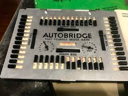 1950-1958 AUTOBRIDGE in Original Box Play Yourself Bridge ...