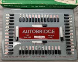1957 Autobridge Game | Mid Century Mechanical Bridge Device ...