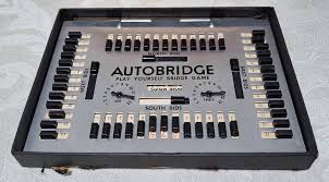 Vintage 1950's Deluxe Pocket Model AUTOBRIDGE Play-yourself ...