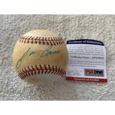 Jose Canseco signed 1989 World Series Baseball autograph ~ BAS Beckett Witness