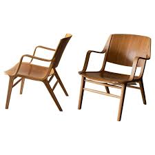 Pair of Peter Hvidt and Orla Mølgaard Nielsen Lounge Chairs, Model Ax, Circa 1960 at 1stDibs | modelax