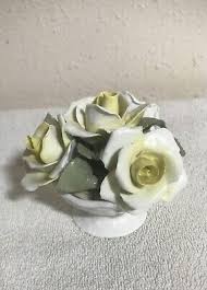 Vtg Golden Crown E&R England Fine Bone China Flowers In ...