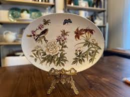 Vintage Shafford Porcelain Platter - Etsy