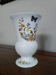 Aynsley Cottage Garden Fine Bone China Vase 8" | eBay